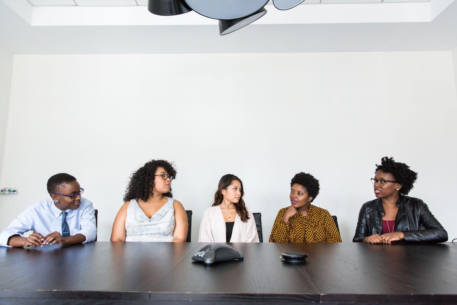 Team working in an office