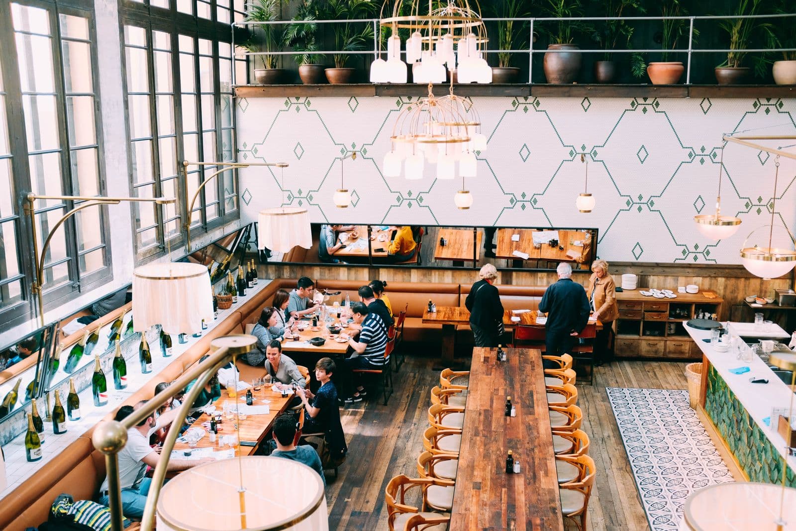 Preview of a restaurant website